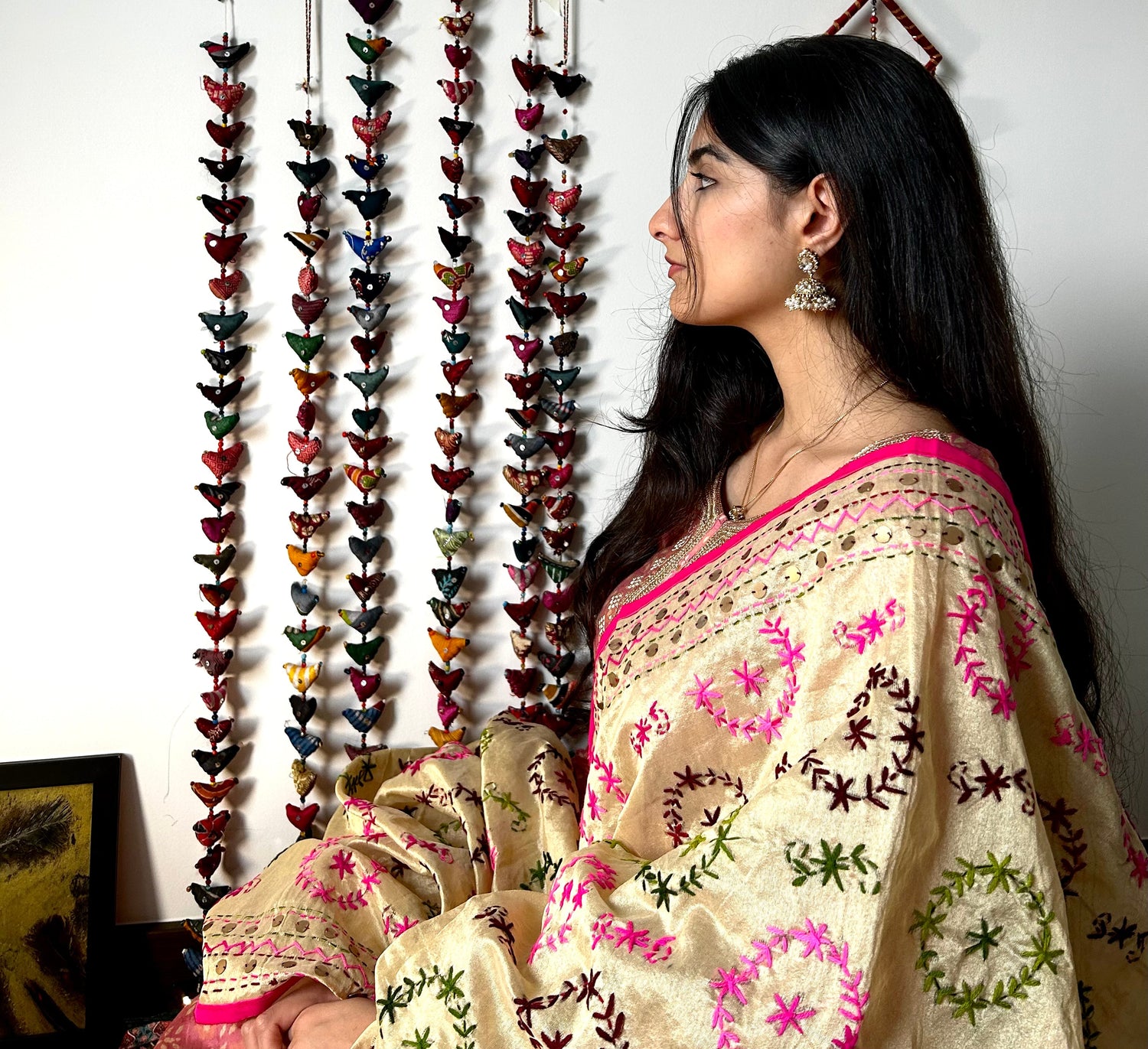 Ivory Garden: Phulkari Dupatta Collection